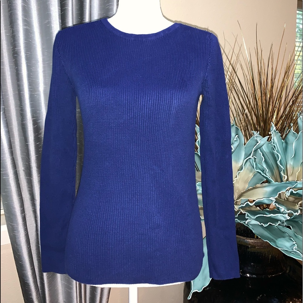 Anne Klein dark blue sweater Sz.S